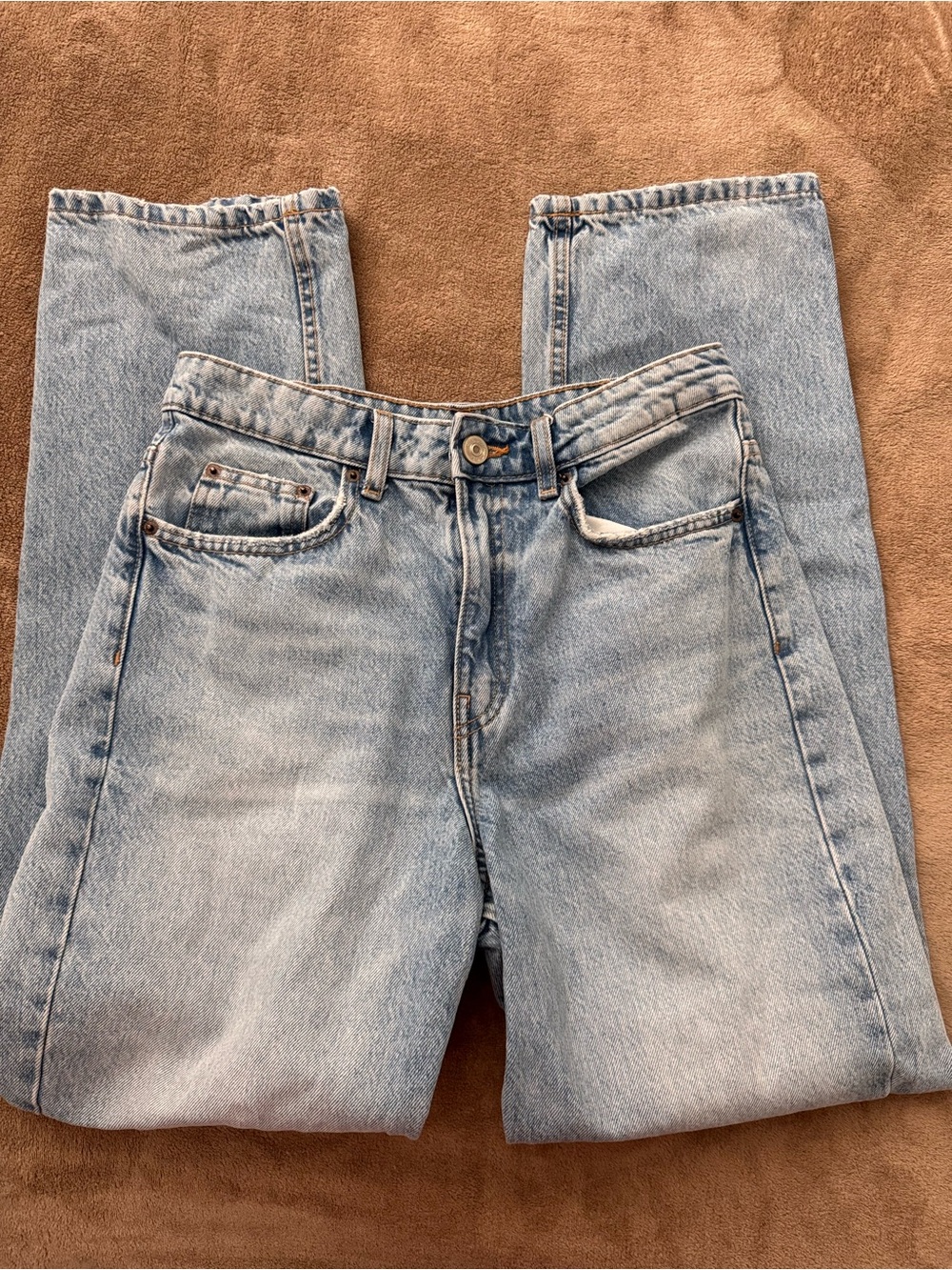 Zara straight leg jeans